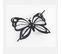 1 Embrasse Broche Farfalina Noir