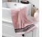 Serviette De Toilette Invite 30 X 50 Cm Botanica Rose