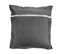 Parure Housse De Couette Percale Satine Anthracite 240x220cm