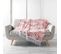 Plaid 125x150cm Jardin D'interieur Rose