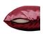 Housse De Coussin Polyester Shantung Uni Shana Bordeaux 40 X 40 Cm