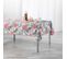 Nappe 140x240cm Beauty Jungle Blanc Rose