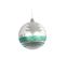 1 Boule Sapin De Noel Argent