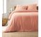 Housse De Couette + 2 Taies Double Gaze De Coton Angeliase 240x260cm Rose