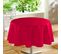 Nappe Ronde Declino Rouge