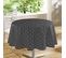 Nappe Ronde Moderne Noir