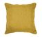 Coussin Passepoil 60 X 60 Cm Chambray Uni Newtons Jaune