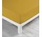 Drap Housse Coton Lave 140 X 190 Cm Lanette Jaune