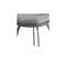 Duo De Chaises Tissu Anthracite/gris - Anala