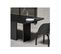 Table De Repas Rectangulaire Bois Noir - Teulat Arq