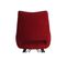 Duo De Chaises Métal/tissu Rouge - Frasna