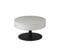 Table Basse Ronde Relevable Gris Clair/anthracite Mat - Aonang
