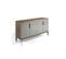 Buffet 4 Portes Noyer/gris Mat - Masterton