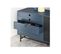 Buffet 2 Portes 8 Tiroirs Bleu/noir - Teulat Punto