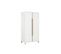 Armoire 2 Portes Battantes Blanc/bois - Ciel