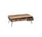 Table Basse 3 Tiroirs Bois Massif Patchwork - Anzia