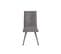 Duo De Chaises Métal/tissu Gris - Fresno