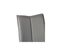 Quatuor De Chaises Simili Cuir Gris - Tucson