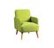 Fauteuil Vert Style Scandinave - Bodo