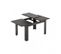 Table De Repas Extensible Gris - Oxnard - L 140/190 X L 90 X H 78 Cm