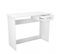 Bureau 1 Tiroir Blanc - Oscar - L 100 X L 50 X H 76.5 Cm