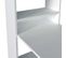 Bureau D'angles + 5 Niches Blanc - Polux - L 120 X L 53 X H 144 Cm