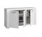 Buffet 3 Portes Blanc - Ruinui - L 144 X L 42 X H 80 Cm