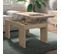 Table Basse Relevable Chêne Clair - Oxnard - L 100 X L 50 X H 43/54 Cm