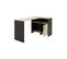 Bureau D'angle Noir/bois - Liverstia