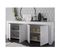 Buffet 4 Portes Blanc Mat - Pise