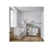 Commode 3 Tiroirs Blanc/pin Blanchi - Sweet