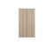 Armoire 2 Portes Battantes Chêne Blond - Dropa