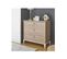 Commode 3 Tiroirs Chêne Blond - Dropa