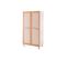 Armoire 2 Portes Bois Massif Lin - Cosette