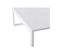 Table Basse D’extérieur Aluminium Blanc - Belitung