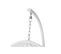 Chaise Suspendue Acier/rotin Blanc - Avatoru N°2