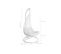 Chaise Suspendue Acier/rotin Blanc - Avatoru N°1