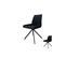 Duo De Chaises Bois/tissu Noir - Forest