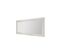 Miroir Rectangulaire Pin Blanc - Lubio