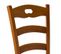 Lot De 2 Chaises Rustiques Chêne/paille N°1 - Pisa - L 45.5 X L 42.5 X H 88 Cm