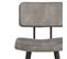 Chaise De Bar Mi-hauteur Texas Grise 66 Cm (lot De 2)