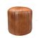 Pouf Rond En Cuir Bally D42 Cm