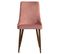 Chaise Vinni En Velours Rose (lot De 2)