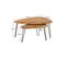 Table Basse Gigogne Kiwi En Bois D'acacia (lot De 2)