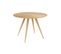 Table Ronde Liwa 4 Personnes En Bois Clair D105 Cm