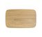 Table Rectangulaire Oman 4 Personnes En Bois Clair 120 Cm