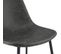 Chaise Henrik Gris/noir (lot De 2)