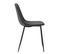 Chaise Henrik Gris/noir (lot De 2)