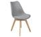 Chaise Hygge Gris Clair (lot De 2)