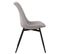 Chaise Filipi En Tissu Gris Clair Chiné (lot De 2)